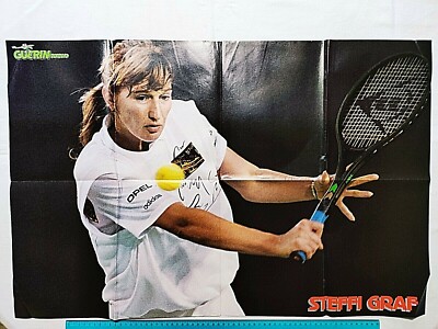 STEFFI GRAF TENNIS GUERIN SPORTS POSTER