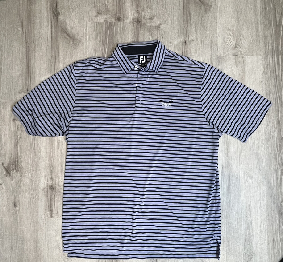 FootJoy Golf Polo Shirt Embroidered Logo Vardon Mens … Gem