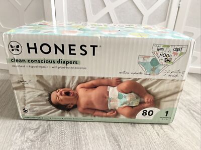 The Honest Company Clean Conscious Diapers | Above It All + Barnyard Babies 