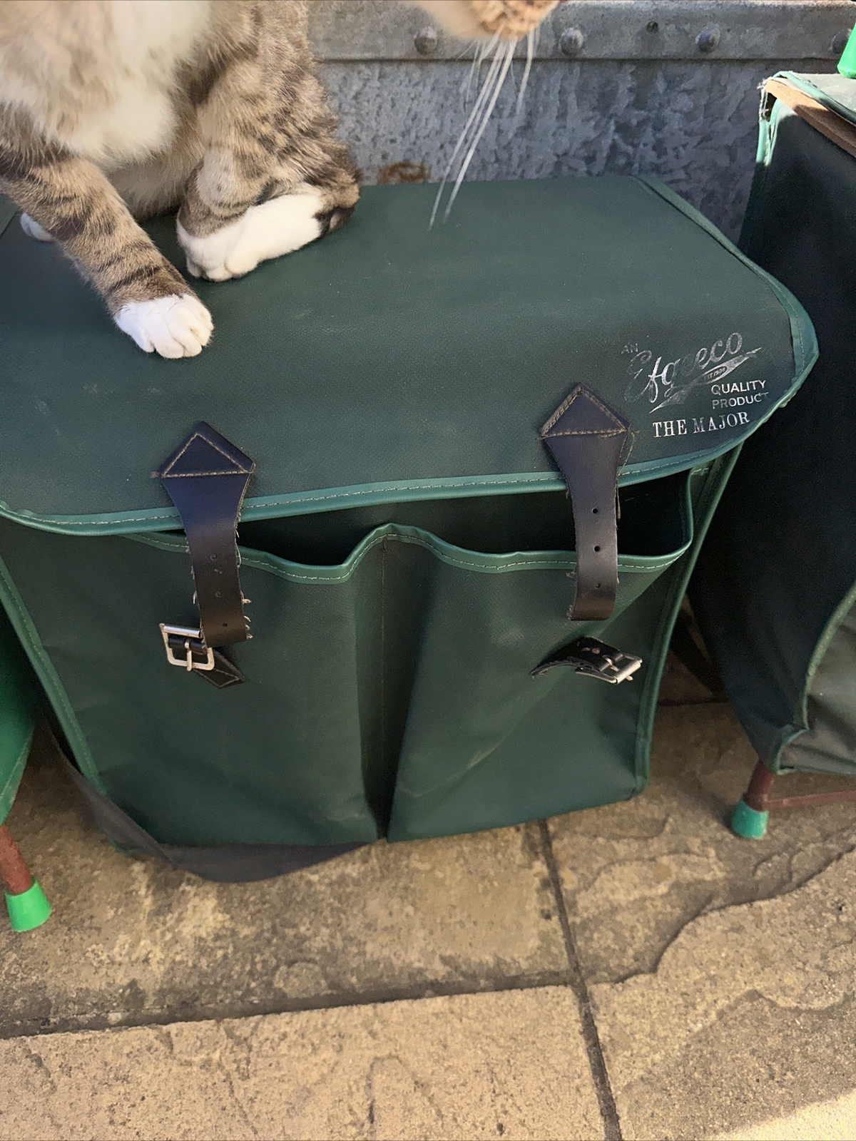 Collection Of Efgeeco Old Skool Vintage Seat Boxes/carryalls For