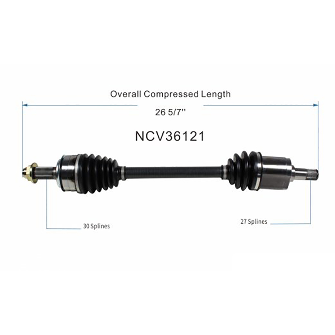 Front Left Right CV Drive Axle CV Joint Assembly For 200812 Honda