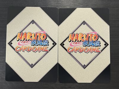 SALE] x2 Uzumaki Naruto No.222 SR Holo Naruto Card Game Bandai