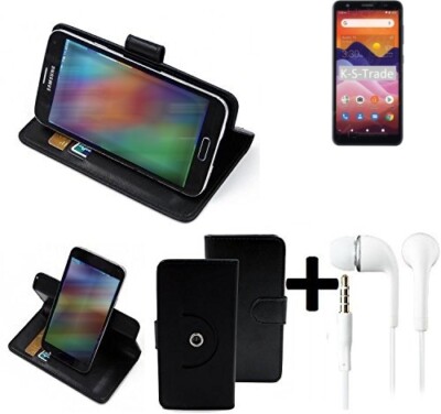 Wallet Case für ZTE Avid 579 + headset Schutzhülle Handy Tasche