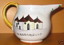 pichet en faience, Deruta