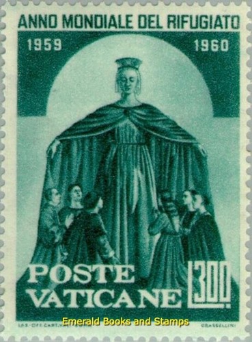 EBS Vatican City 1960 - International Year of the Refugee - 275-280 - MNH** - Picture 7 of 7