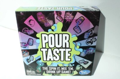 Pour Taste Board Game - The Spin It Mix Em Drink Up Party Game - OPEN BOX NEW