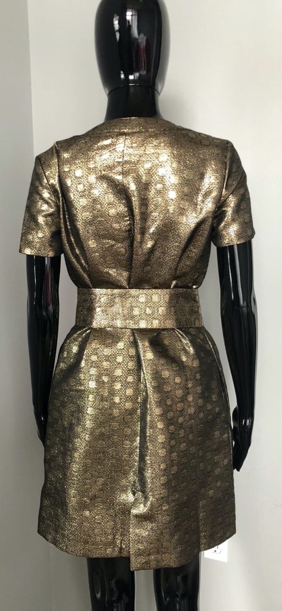 NWOT SEE BY CHLOE GOLD PATTERN LAME DRESS 6 S-M IT 42 GORGEOUS!!!!! | eBay NWOT SEE BY CHLOE GOLD PATTERN LAME DRESS 6 S-M IT 42 GORGEOUS!!!!! | eBay