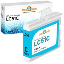 1PK LC51 LC-51 Cyan for Brother Ink Cartridges MFC 240 3360 685 5460 MFC465CN
