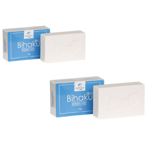 Misumi Bihaku Wonder Soap Skin Whitening Lightening Moisturising 135g