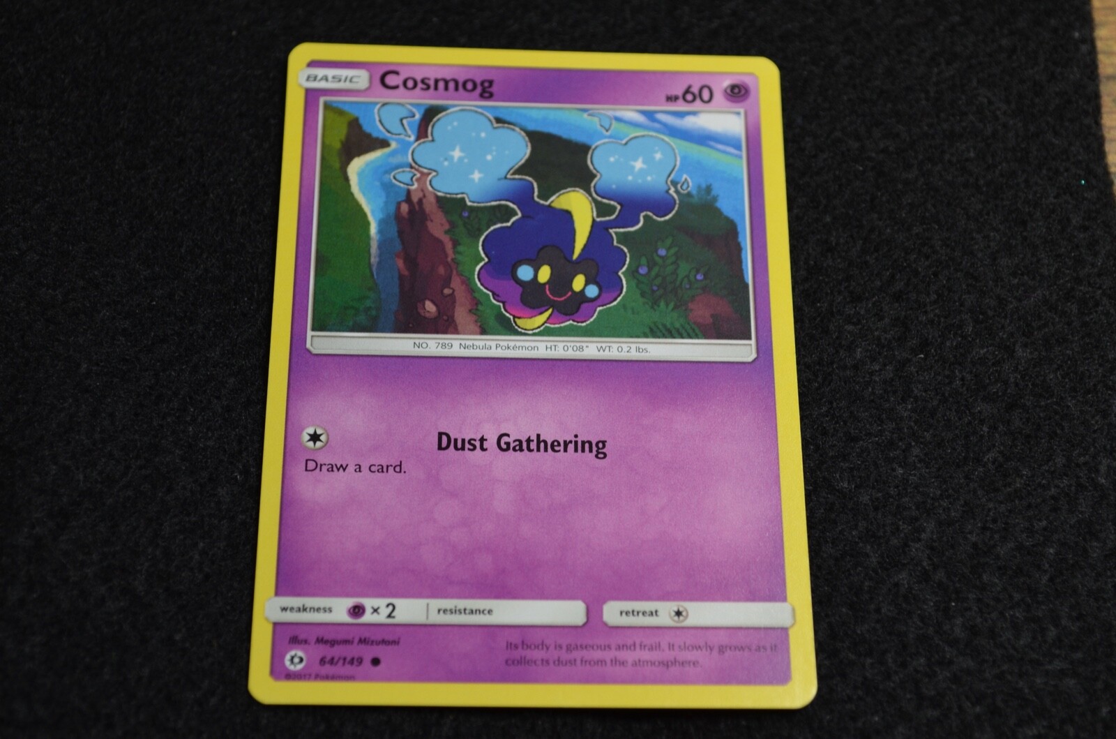 Pokemon COSMOG Sun & Moon Base Set 64/149 NM/Mint PACK FRESH