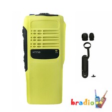 Summer Sale Yellow Repair Front Housing Cover Case replacement for HT750 Radio