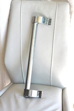 barre porte-serviettes - vintage - chromé - 47 cm - 1020 gr - années 50 - BE