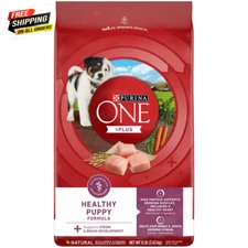 Purina ONE Natural High Protein Dry Puppy Food Plus Healthy Puppy Formula 8 Lb🐶