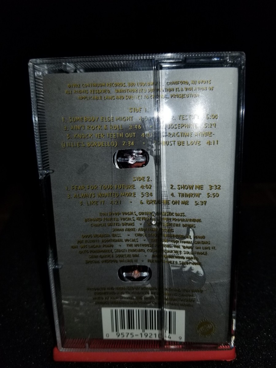 ロンウッド　スライドオンディスIII 95/600 RON WOOD Slide on This by Ron Wood VINTAGE (Cassette Tape