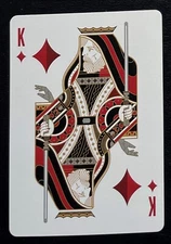 Luke Skywalker King of Diamonds Star Wars Dark Side RED Playing Cards Theory11