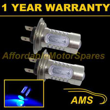 2X H7 BLUE LED FRONT HEADLIGHT HEADLAMP LIGHT BULBS CAR KIT XENON HL501401