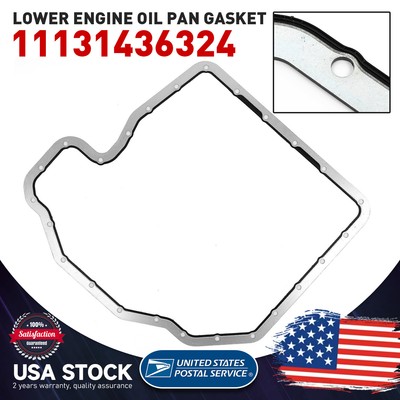 OEM Lower Engine Oil Pan Gasket 11131436324 For BMW 540i 1997-2003 Top Quality