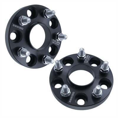 2x 20mm Hubcentric Wheel Spacers | Fits Acura & Honda 64.1mm | 5x114.3 | 12x1.5