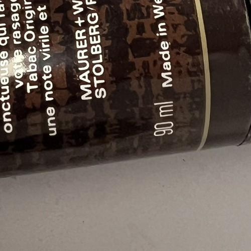 Crema da barba vintage anni '80 originale di Maurer & Wirtz con scatola 90 ml Germania - Foto 12 di 13