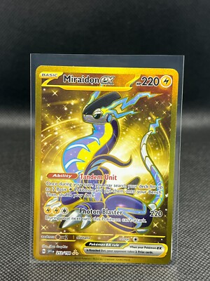 Pokémon TCG Miraidon ex Scarlet & Violet Base Set 253/198 Holo Hyper Rare