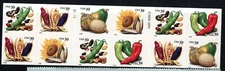US Stamp Scott #4012b, 39c, Crops, Booklet of 20, Never Folded, 2006, MNH