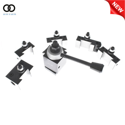 AXA Size 250-100 Set Piston Type Quick Change Tool Post Swing Dia 12'' For Lathe