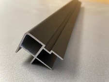 Campervan Aluminium Shelf Edge & 12v LED Light Strip, Curved Corner Profile