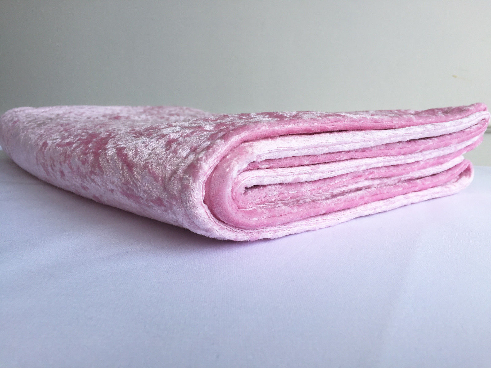 Elasticated Bed Valance Divan Base cover Bed wrap CRUSHED VELVET 24