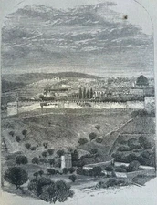 1871 Archaeological Discoveries at Jerusalem illustrated