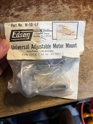 Edson M-50 LP Universal Adjustable Motor Mount RC Part 4 Cycle .40 to .90 Perry