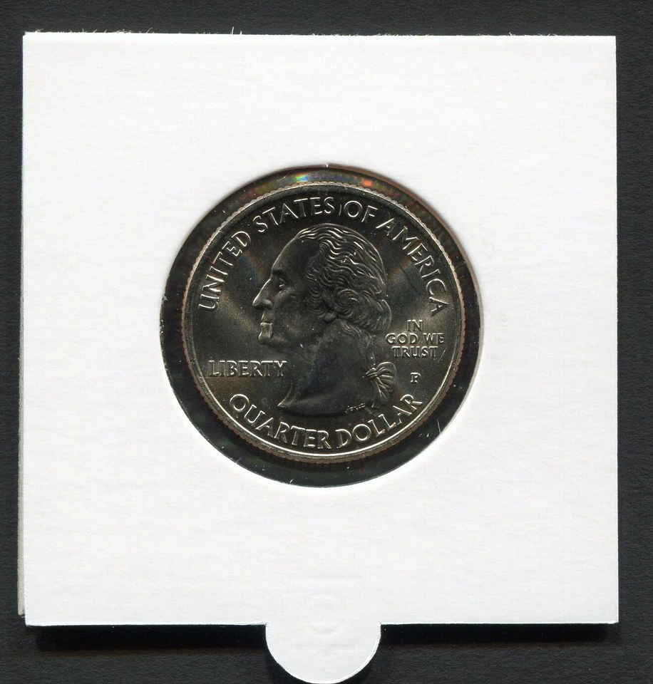 USA 1/4$ 2009 P Territories Quarters American Samoa KM#448 CuNi Mint UNC B2055 - Image 2 of 2