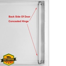 Premier 16x16 Steel Access Door, White, Screwdriver Latch