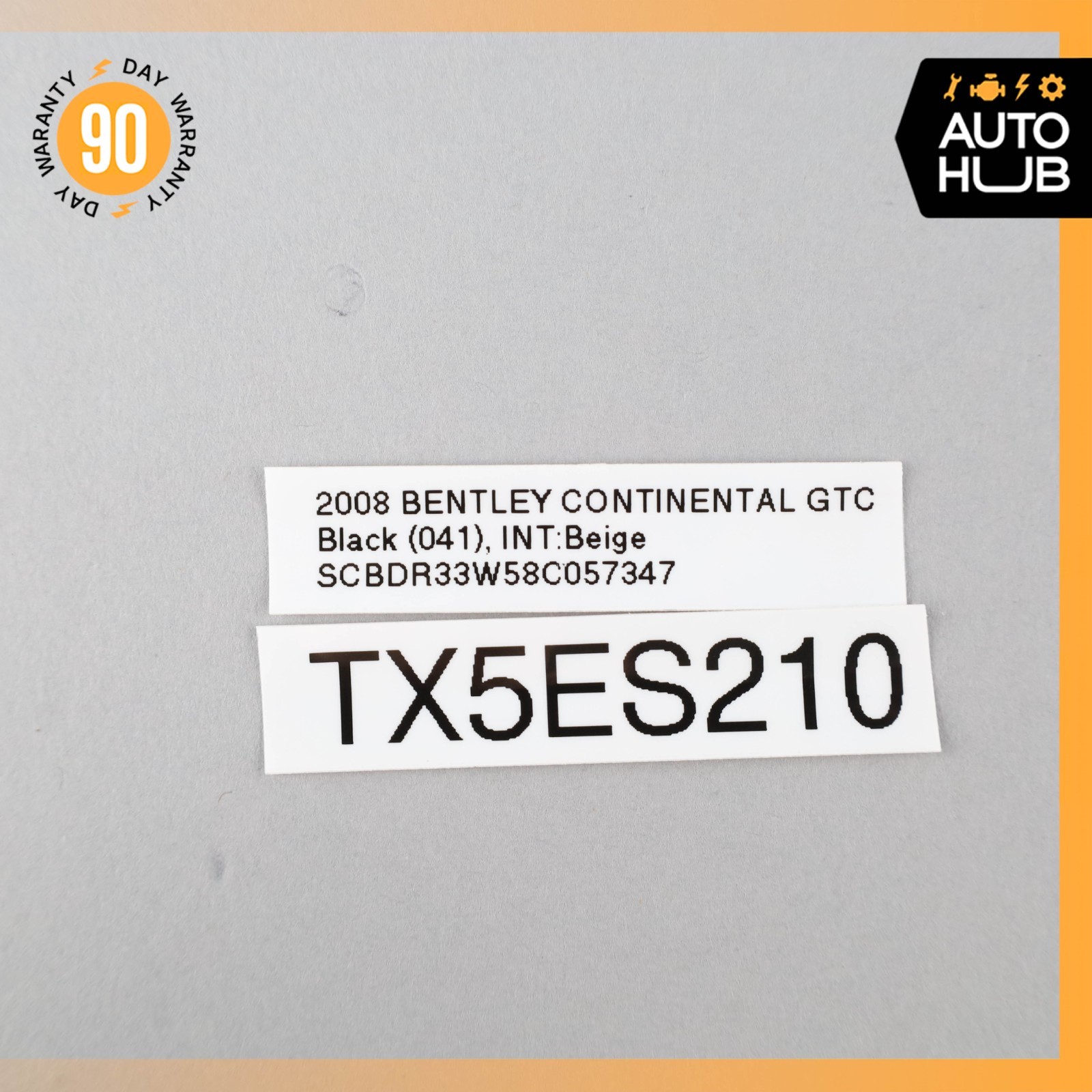 06-13 Bentley Continental GTC GT Left Side Upper Trim Cover Panel OEM 19k