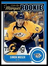 2014-15 O-Pee-Chee Marquee Rookie Simon Moser Rookie Nashville Predators #526
