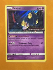 Seviper SM46 - Prerelease - Black Star Promo- Pokémon Card - Burning Shadows on eBay