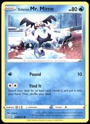 Galarian Mr. Mime 034/163 Battle Styles Common