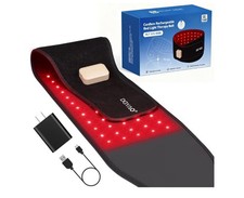 Red Light Therapy Belt for Back Pain Relief, Portable 660nm Light Therapy Wrap f