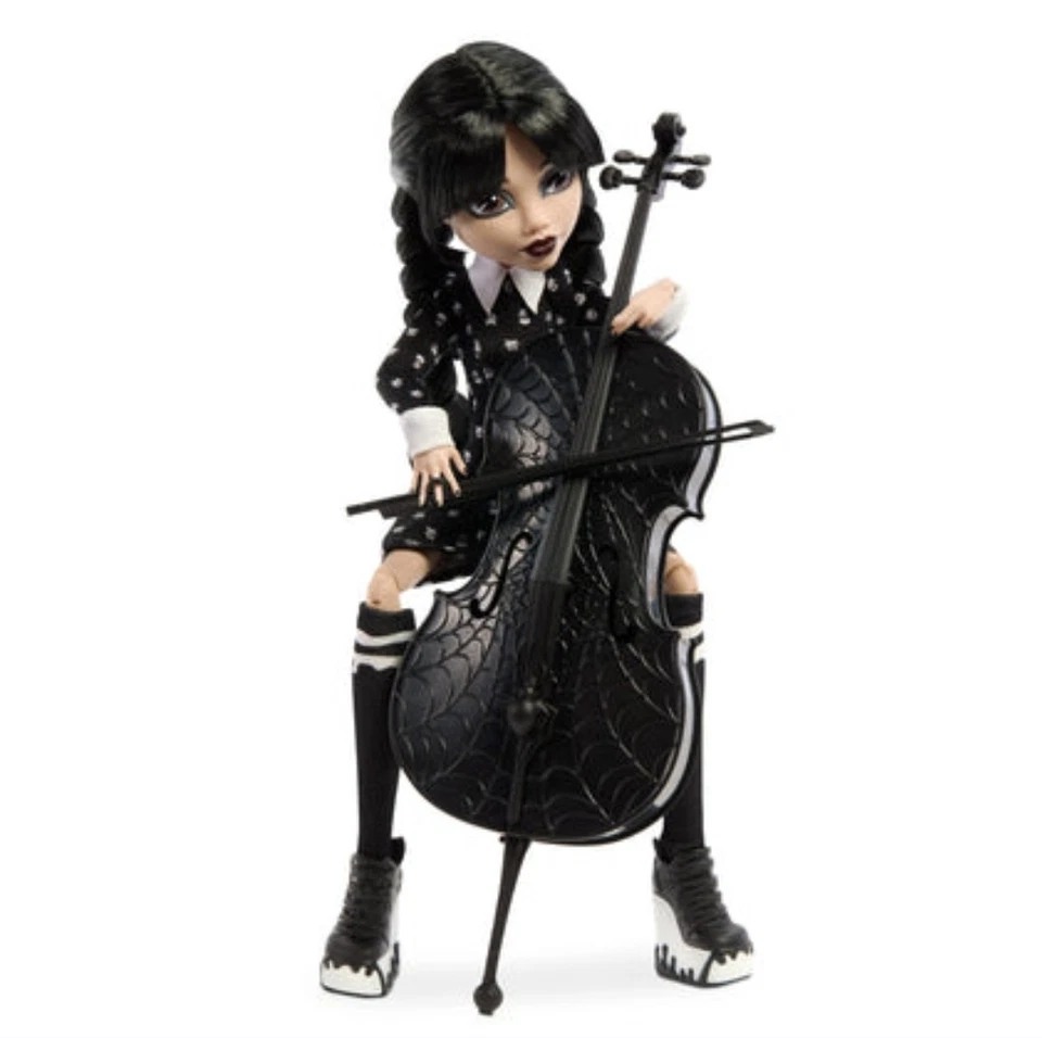 Monster High Wednesday Mattel Creation exclusivo paquete de moda negro Paint-It nuevo en caja Foto 3 de 4