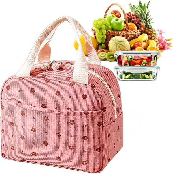 9L Lunchtasche, Isolierte Lunch-Box Frauen, KüHltasche Wiederverwendbare Lunchba-image