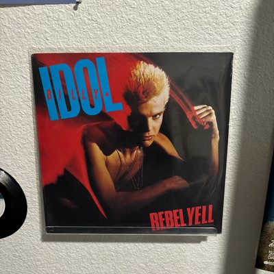 Billy Idol Rebel Yell Black Vinyl From The 80s