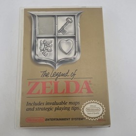The Legend of Zelda - Case Only - Nintendo Nes - Original Art (No Game)