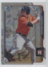 2015 Bowman Chrome Prospects Refractor 442/499 Conrad Gregor #BCP55 2f9
