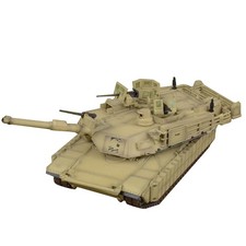 13.5cm Diecast Alloy 1/72 Scale US Army M1A2 TUSK I Tank Model Military Craft