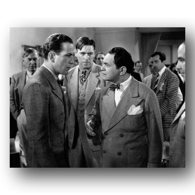 Humphrey Bogart, Edward G. Robinson, Harry Carey Sr Photo 8x10 Movie Cast Shot