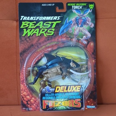 Kenner Transformers Beast Wars Fuzors Torca Transforming Action Figure 1998