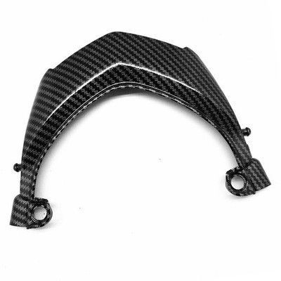 Rahmenabdeckung Verkleidungsverkleidung 1PC ABS Kohlefaser Schwarz Neu
