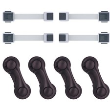 Child Proofing Cabinet Locks 4 Pack  Child Safety Cabinet Strap Locks 4 Pack
