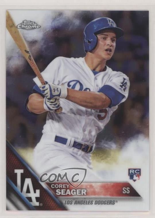 2016 Topps Chrome Corey Seager #150 00l8