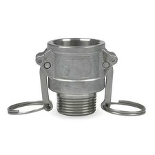 2" Female Coupler X Mnpt 316 Ss Coupler, 3Lx29