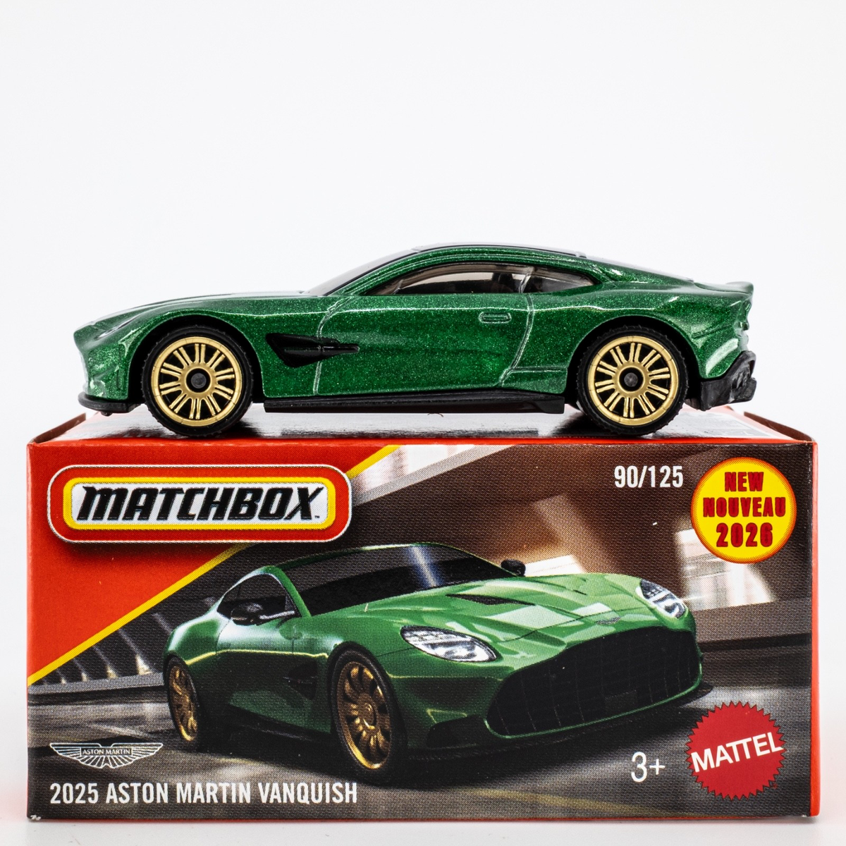 2026 Matchbox Power Grabs #90 2025 Aston Martin Vanquish 1959